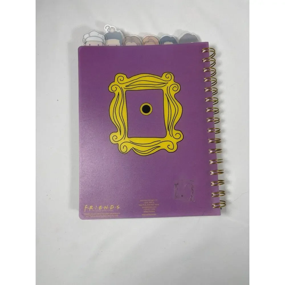 Innovative Designs NEW Friends Tab Journal Notebook 144 Sheet